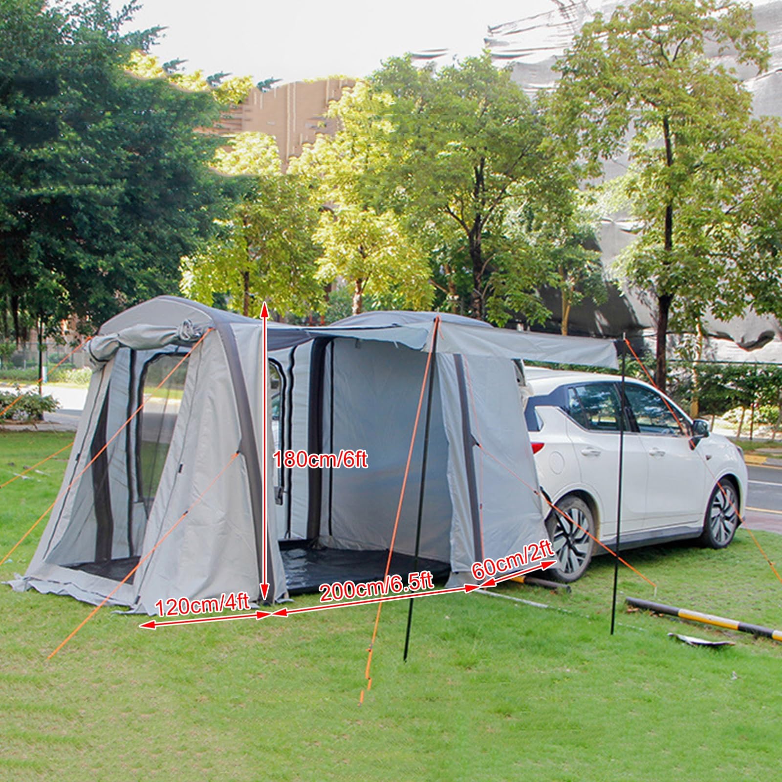 カーサイドテント　カーサイドシェルター　インフレータブルテント Amazon | インフレータブル 車 テント カーサイドシェルター